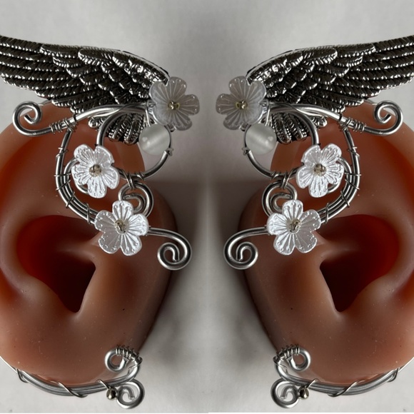 Elf ears elvin earrings silver - Picture 2 of 3